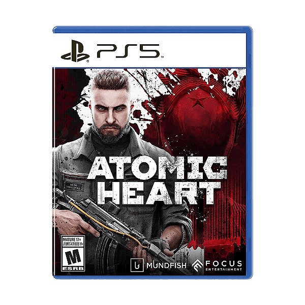 Jogo Atomic Heart PS5 Mídia Física Original (Lacrado)