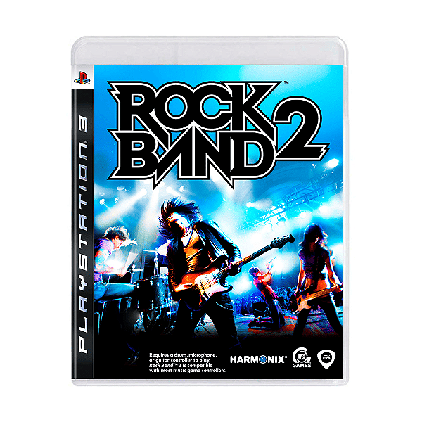 Jogo Rock Band 2 PS3 Mídia Física Original (Seminovo)