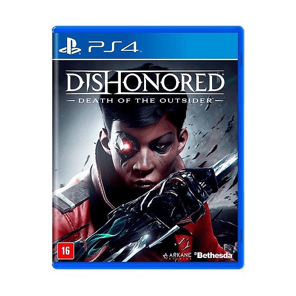 Jogo Dishonored Death of the Outsider PS4 Físico (Seminovo)