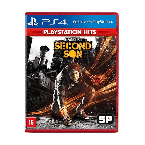 Jogo inFamous Second Son Hits PS4 Físico Original (Lacrado)
