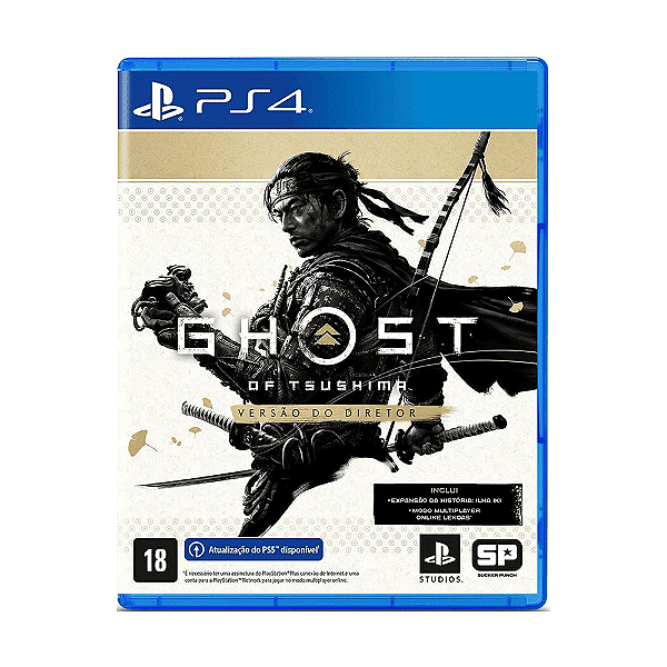 Jogo Ghost of Tsushima Versão do Diretor PS4 Físico Original