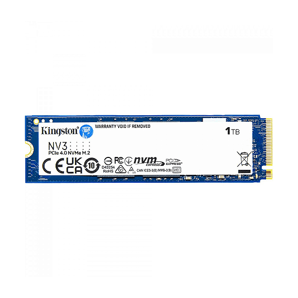 SSD M.2 NVME 1TB Kingston NV3 M.2 2280 Pcie 4.0