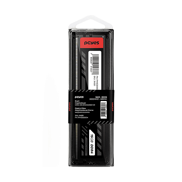 Memória Ram DDR4 16GB 3200Mhz Udimm - Pcyes