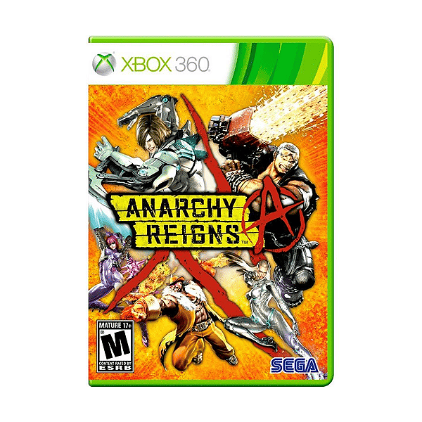 Jogo Anarchy Reigns Xbox 360 Físico Original (Seminovo)