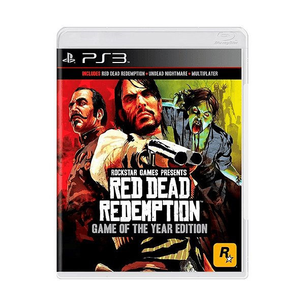 Jogo Red Dead Redemption GOTY PS3 Físico Original (Seminovo)