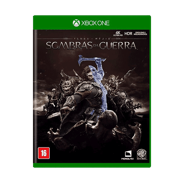 Jogo Sombras da Guerra Xbox One Físico Original (Seminovo)