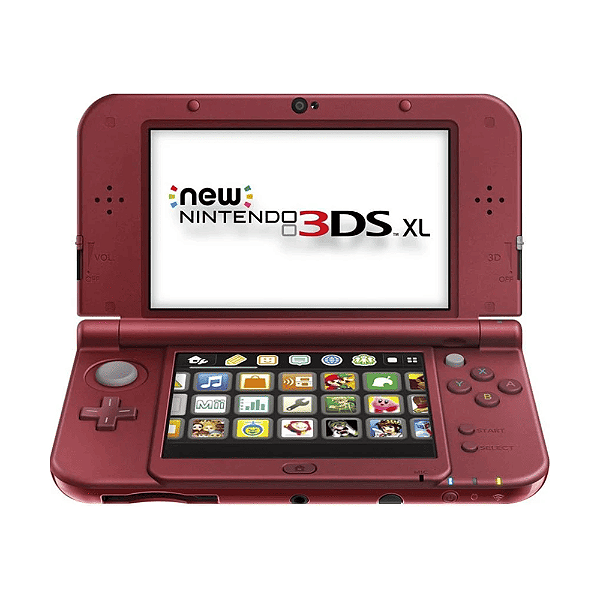 Console Nintendo New 3DS XL Vermelho (Seminovo)