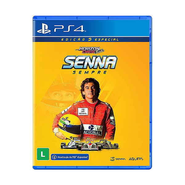 Jogo Horizon Chase Turbo Senna Sempre PS4 Físico (Seminovo)