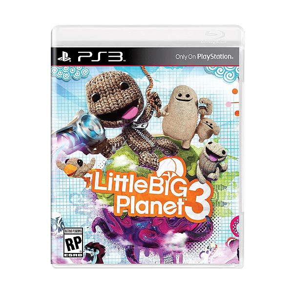 Jogo Little Big Planet 3 PS3 Mídia Física Original Seminovo