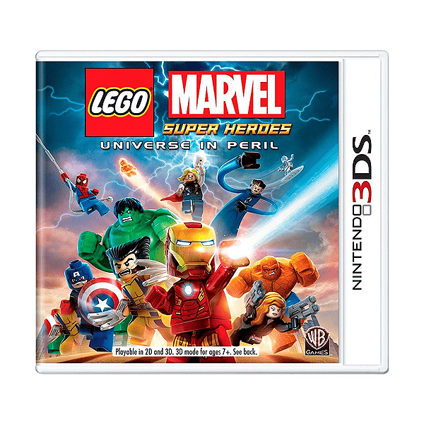 Jogo Lego Marvel Super Heroes Nintendo 3DS Físico (Seminovo)