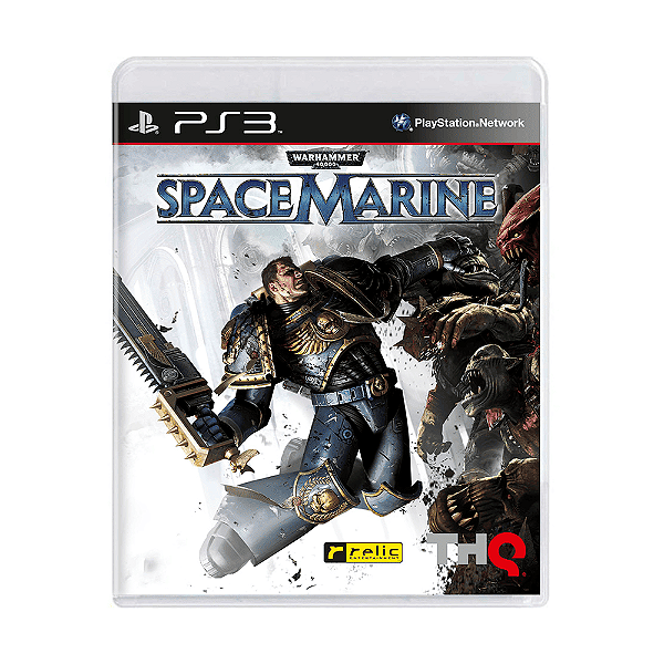 Jogo Warhammer 40,000 Space Marine PS3 Físico (Seminovo)