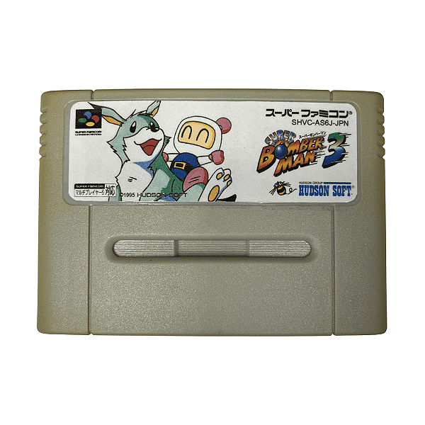 Jogo Super Bomberman 3 SNES Super Nintendo Paralelo Seminovo