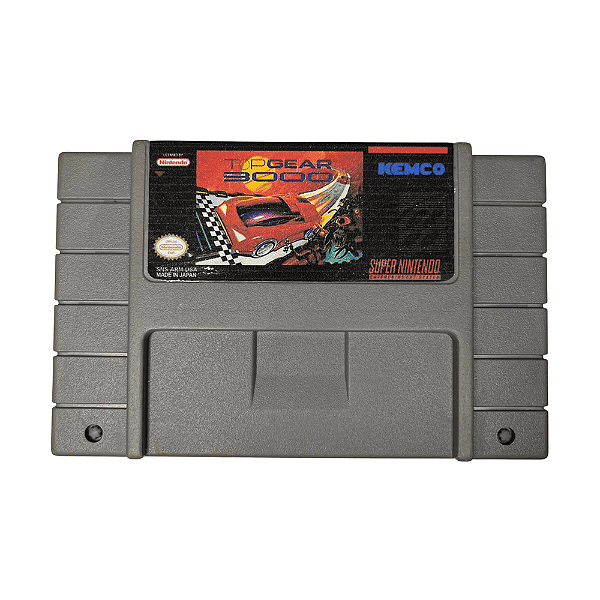 Jogo Top Gear 3000 SNES Super Nintendo Paralelo Seminovo