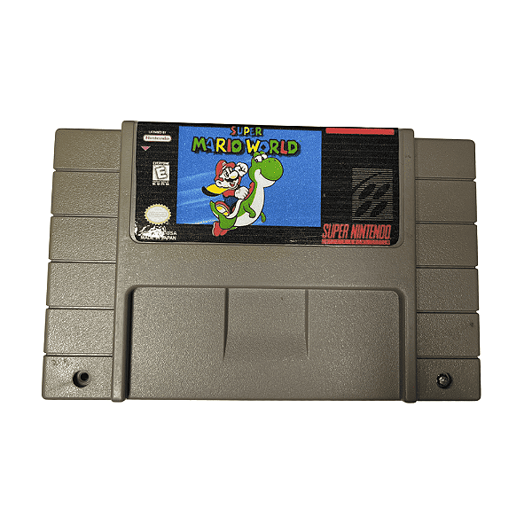 Jogo Super Mario World SNES Super Nintendo Original Seminovo