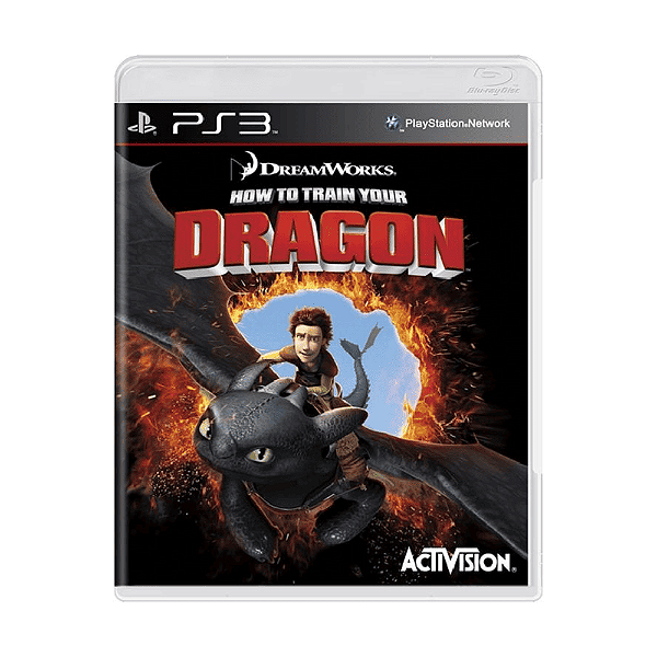 Jogo Como Treinar Seu Dragão PS3 Físico Original (Seminovo)