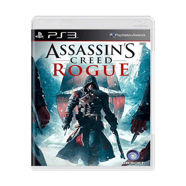 Jogo Assassin's Creed Rogue PS3 Físico Original Seminovo