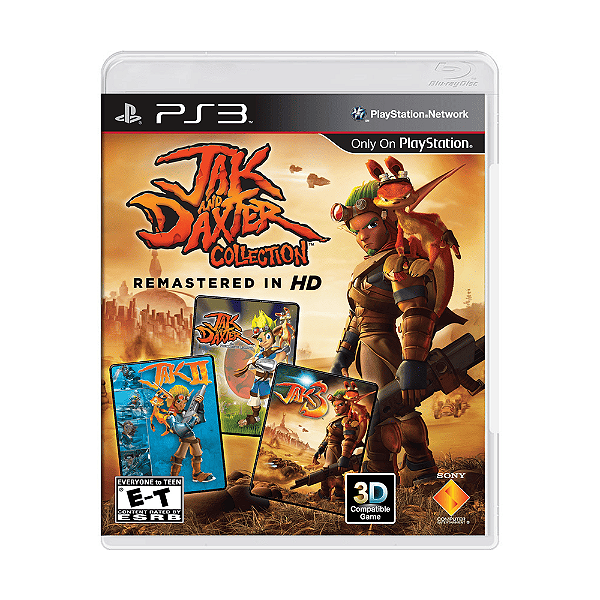 Jogo Jak and Daxter Collection PS3 Físico Original Seminovo