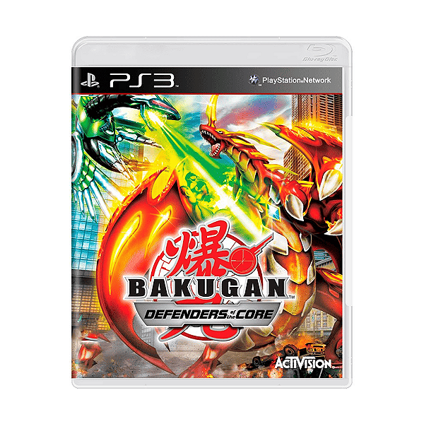 Jogo Bakugan Defenders Of The Core PS3 Físico (Seminovo)