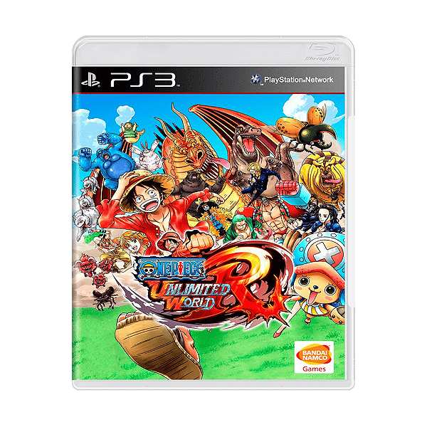 Jogo One Piece Unlimited World Red PS3 Físico (Seminovo)