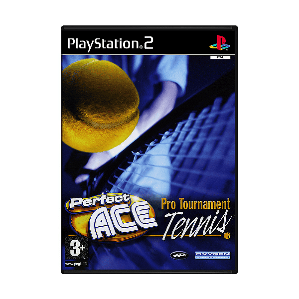 Jogo Perfect Ace Pro Tournament Tennis PS2 Europeu Seminovo