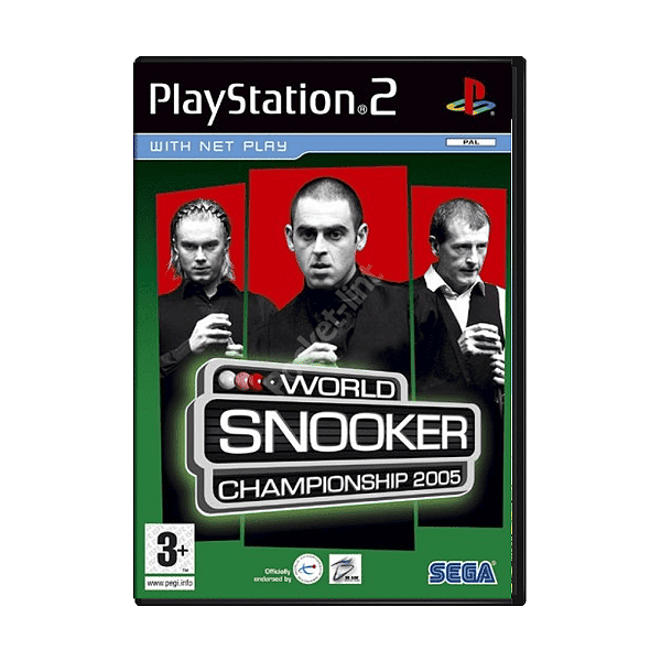 Jogo World Snooker Championship 2005 PS2 Europeu (Seminovo)