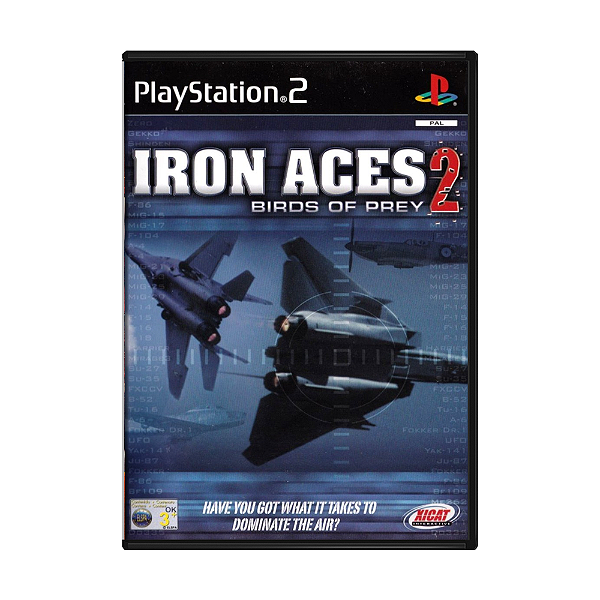 Jogo Iron Aces 2 PS2 Físico Original Europeu (Seminovo)
