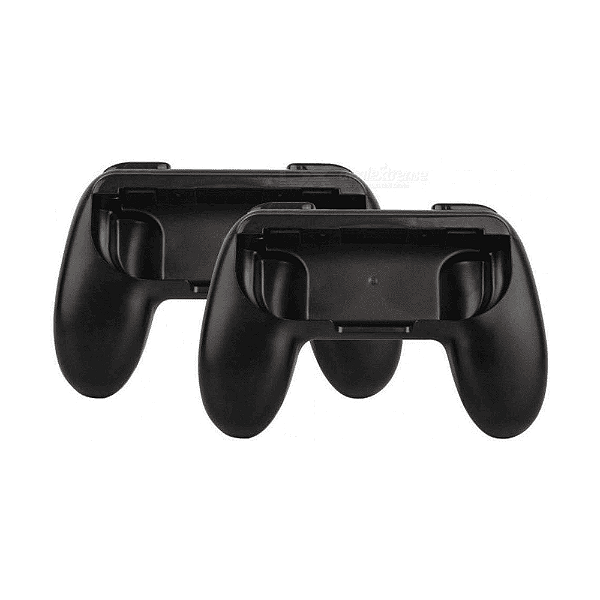 Par de Grip Preto Nintendo Switch Joy-Con (Seminovo)