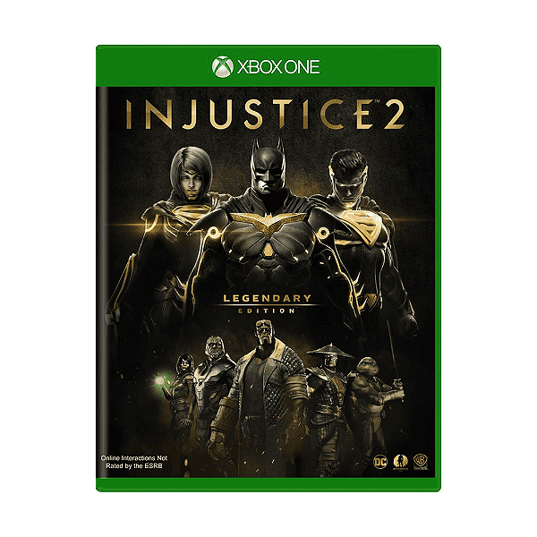 Jogo Injustice 2 Legendary Edition Xbox One Físico Seminovo