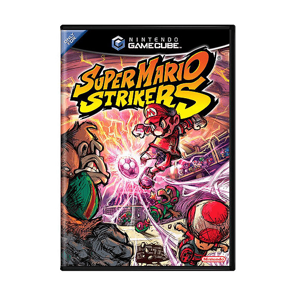 Jogo Super Mario Strikers GameCube Físico Original Seminovo