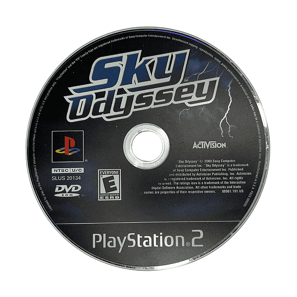 Jogo Sky Odyssey PS2 Original Somente Disco (Seminovo)