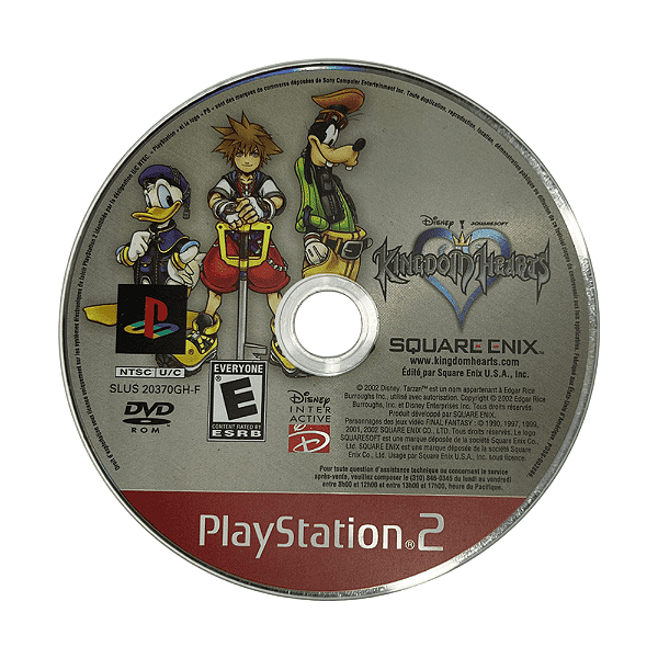 Jogo Kingdom Hearts PS2 Original Somente Disco (Seminovo)