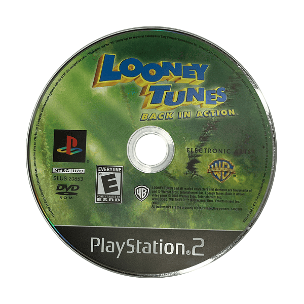 Jogo Looney Tunes Back in Action PS2 Original Disco Seminovo