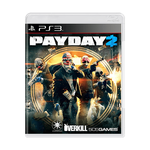 Jogo Pay Day 2 PS3 Mídia Física Original (Seminovo)