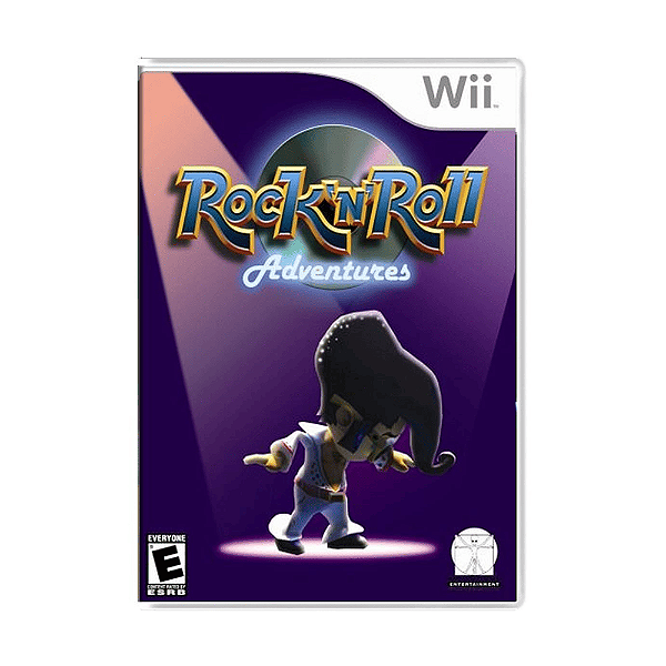 Jogo Rock'n Roll Adventures Nintendo Wii Original (Seminovo)