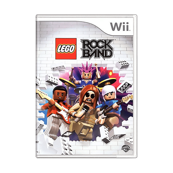 Jogo Lego Rock Band Nintendo Wii Físico Original (Seminovo)