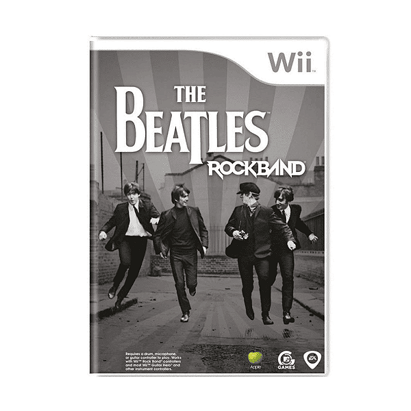 Jogo The Beatles Rock Band Nintendo Wii Original (Seminovo)