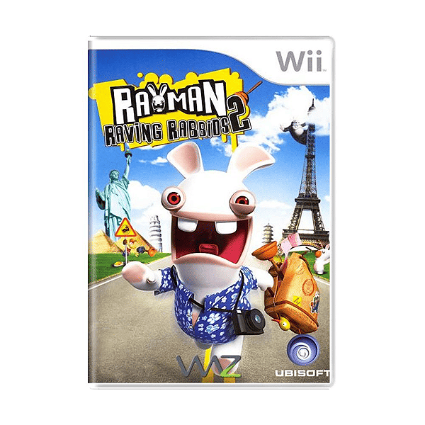 Jogo Rayman Raving Rabbids 2 Nintendo Wii Original Seminovo