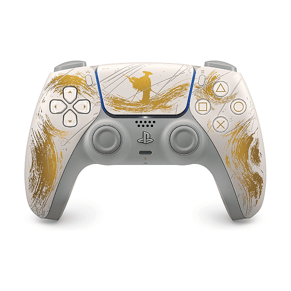Controle sem fio DualSense Ouro Ghost of Yōtei Sony - PS5