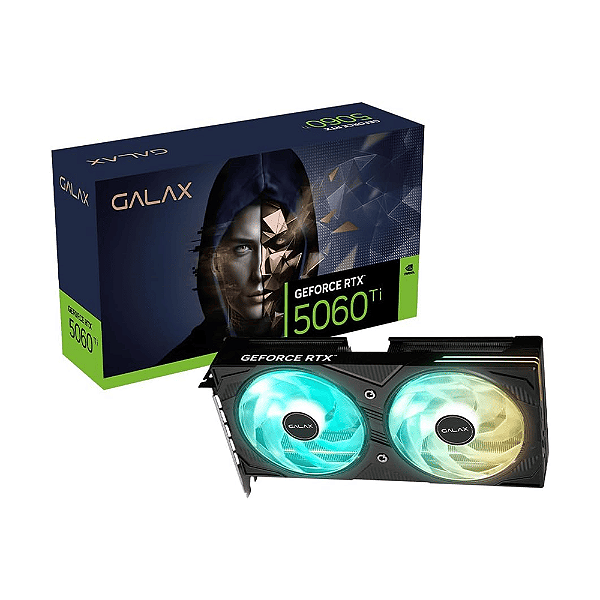 Placa de Vídeo NVIDIA GeForce RTX 5060 Ti GDDR7 8GB Galax