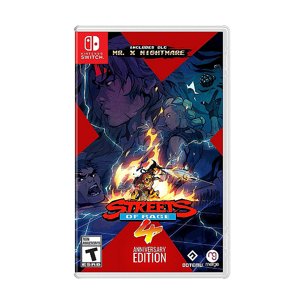 Jogo Streets Of Race 4 Anniver. Ed. Nintendo Switch Seminovo