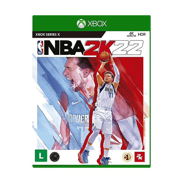 Jogo NBA 2K22 Xbox Series X Mídia Física Original (Seminovo)