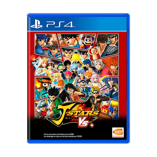 Jogo J-Stars Victory Vs+ PS4 Mídia Física Original Seminovo
