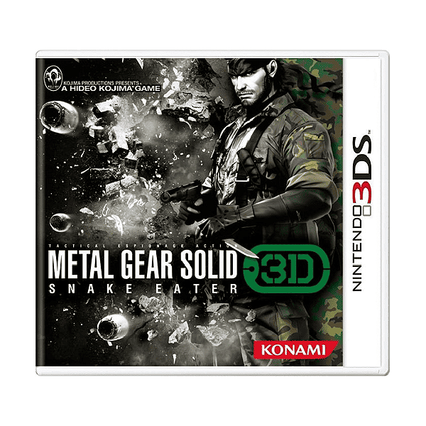 Jogo Metal Gear Solid Snake Ea. Nintendo 3DS Físico Seminovo