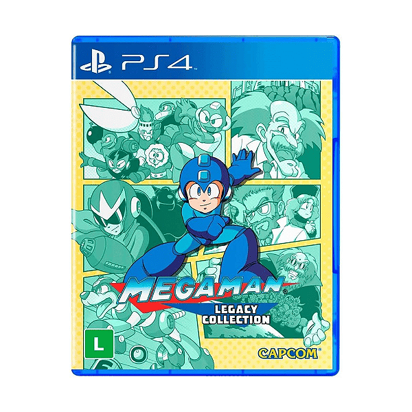 Jogo Megaman Legacy Collection PS4 Físico Original Seminovo