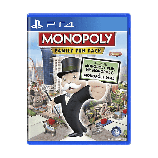 Jogo Monopoly PS4 Mídia Física Original (Seminovo)
