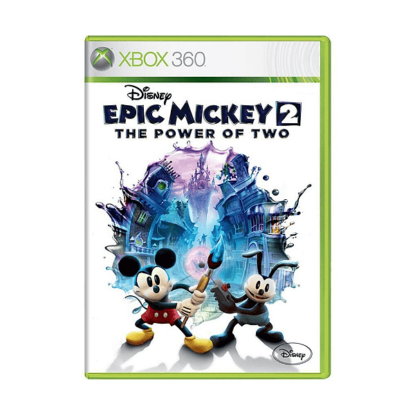 Jogo Epic Mickey 2 The Power Of Two Xbox 360 Fisíco Seminovo
