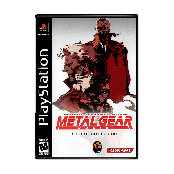 Jogo Metal Gear Solid PS1 Mídia Física Original (Seminovo)