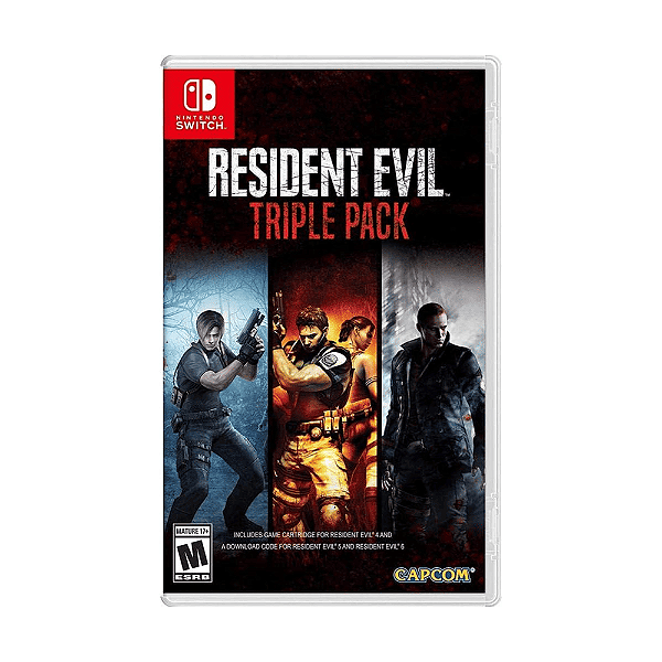 Jogo Resident Evil Triple Pack Nintendo Switch (Original)