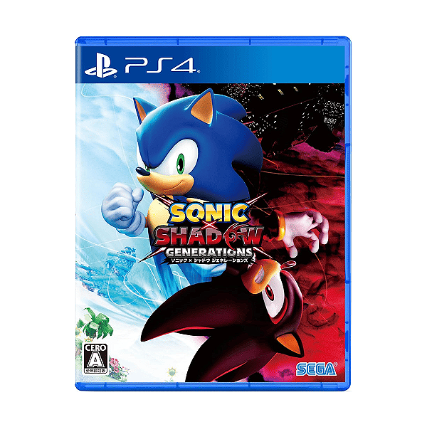 Jogo Sonic x Shadow Generations PS4 Físico Original Seminovo
