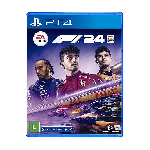 Jogo Formula 1 2024 F1 24 PS4 Físico Original (Seminovo)